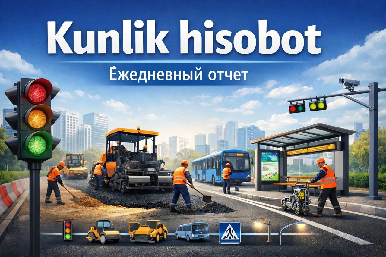 15 mart 2026 yil. Yo‘l harakatini tashkil etish markazi