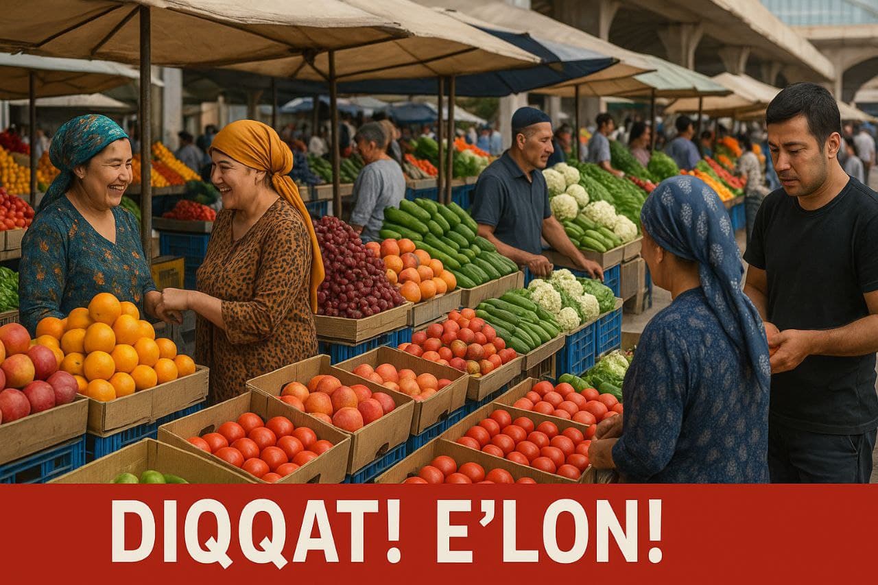 Hurmatli Toshkent shahri aholisi!
