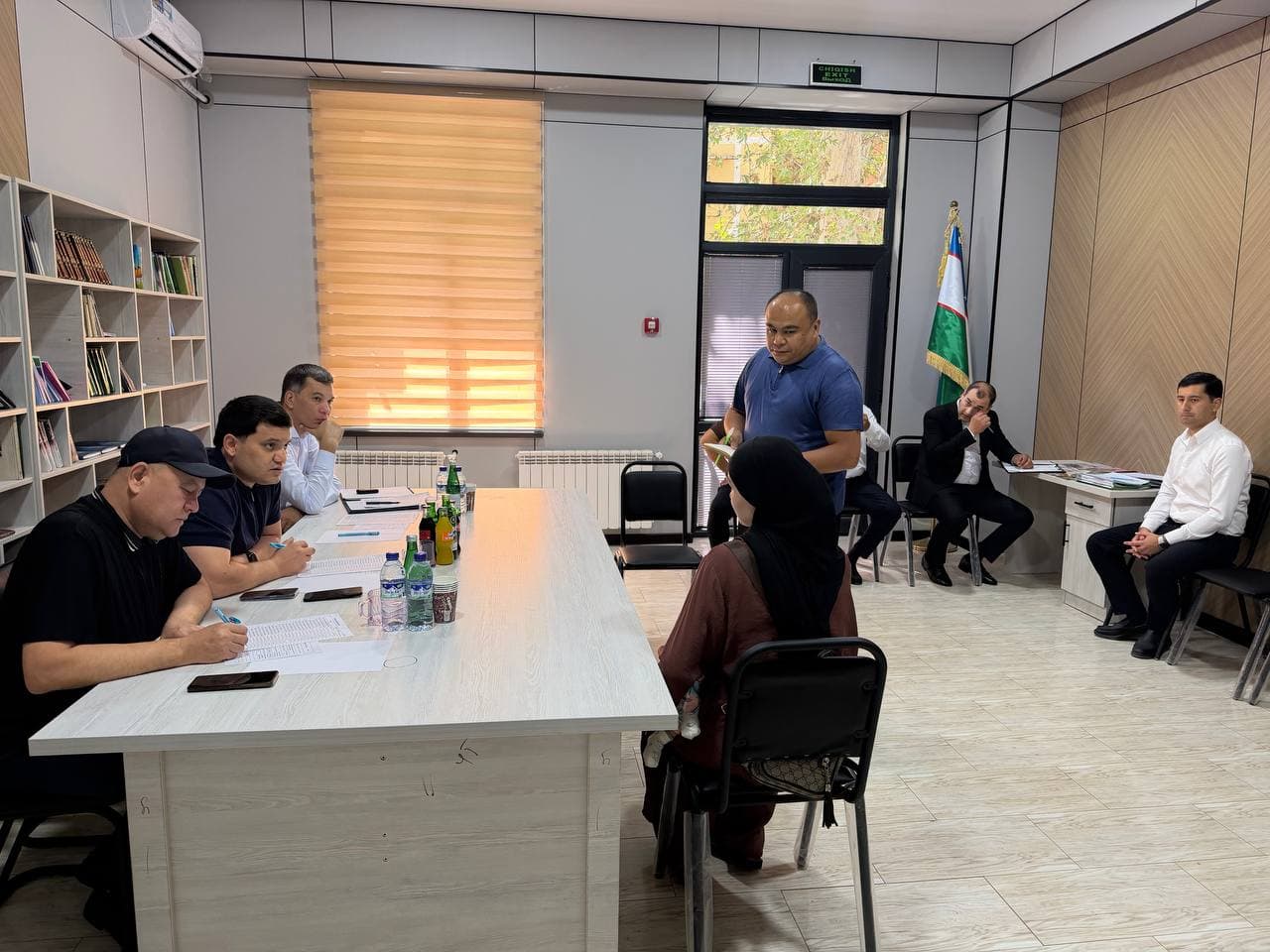 A meeting on poverty reduction was held in the “Birlik” and “Davlatobod” mahallas